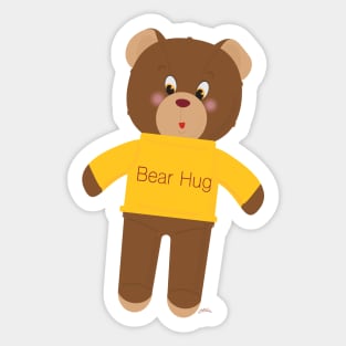 Bear Hugs! Sticker